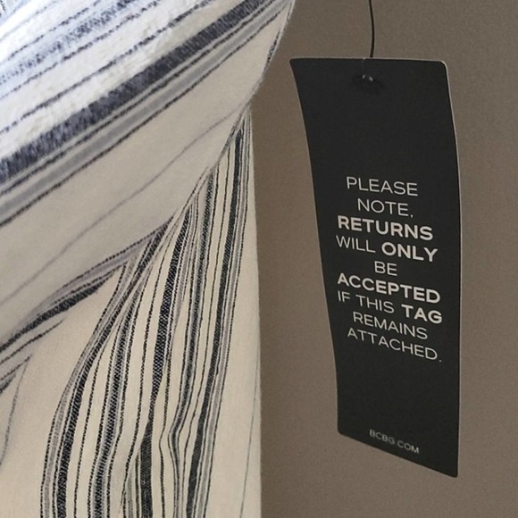 NEW! BCBGMAXAZRIA Peek A Boo Cut Out Midi Dress 12. - Picture 11 of 11